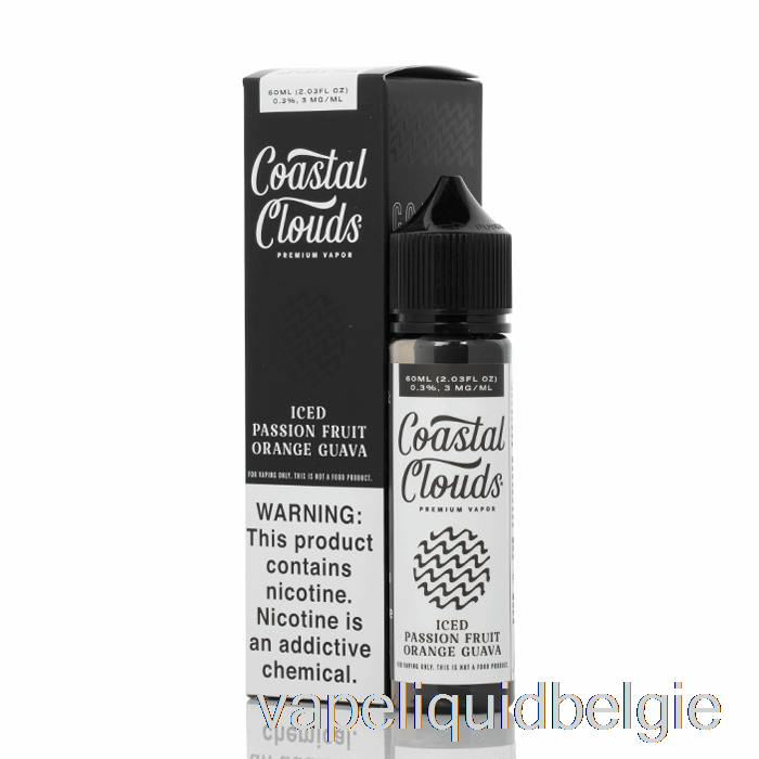 Vape België Ijs Passievrucht Sinaasappel Guave - Kustwolken Co. - 60 Ml 6 Mg